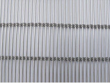 Draperies métalliques flexibles en fil tissé compétentes pour l'ornementation intérieure et extérieure