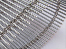 Draperies métalliques flexibles en fil tissé compétentes pour l'ornementation intérieure et extérieure