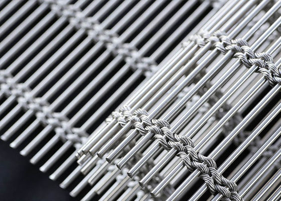 Ceinture de convoyeur à barres de fil d'acier simple et flexible