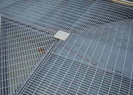 Grille à barres en acier soudé avec surface lisse ou serrée