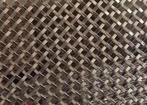 Grilles en fil de verre de 2 mm d'épaisseur décorative pour armoires et décorations architecturales 31% de surface ouverte