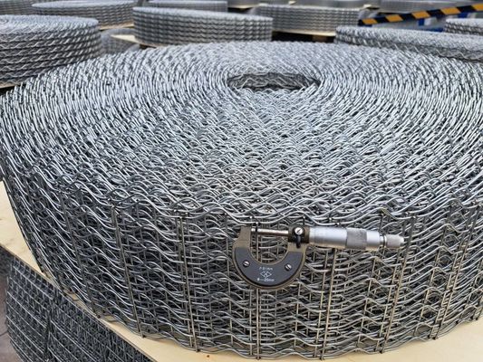 8 fil de ligne tuyauterie offshore contrepoids maillage soudé pour renforcer la couche de béton de tuyauterie