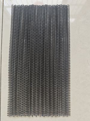 En acier inoxydable 304 ceinture de tissage d'équilibre 0.8 mm fil spirale