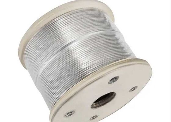 Cable en acier inoxydable 304 revêtu de nylon (7x7 Construction)