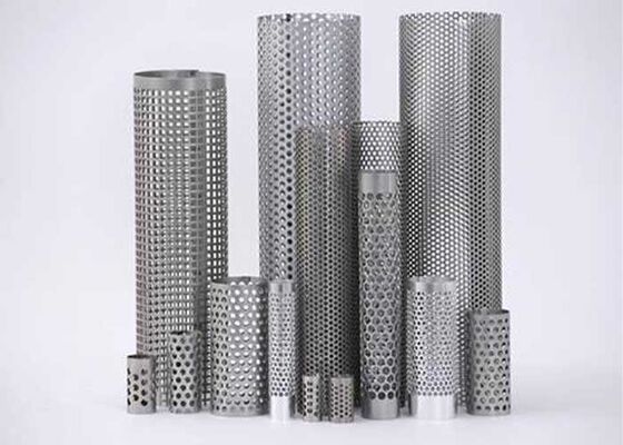 Tubes perforés en conserve