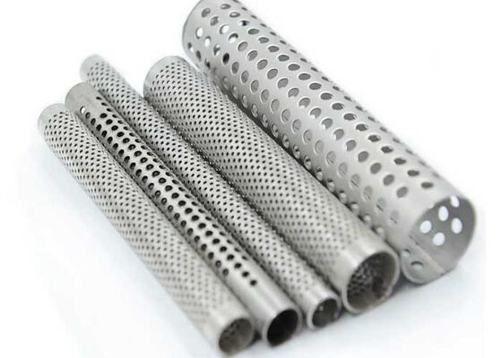 Tubes perforés en conserve
