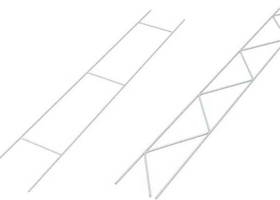 Renforcement des murs de blocs de treillis galvanisés soudés pour la maçonnerie 50x50 mm 3,5 mm