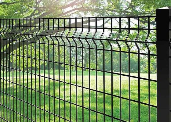 barrière de sécurité 3D de 50×100mm Metal Wire Fence 5mm avec le courrier carré