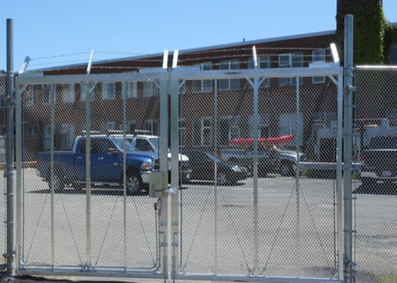 12 pieds 14 pieds polymère de porte d'oscillation de maillon de chaîne de 16 pieds ont enduit