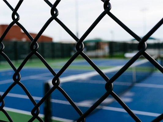 6 Gauge Vinyle revêtue de chaîne de liaison de clôture 6 pieds hauteur 50 pieds rouleau