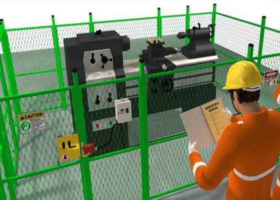 Fermeture de protection de la machine métallique à diamants élargis 2-4 mm d'épaisseur