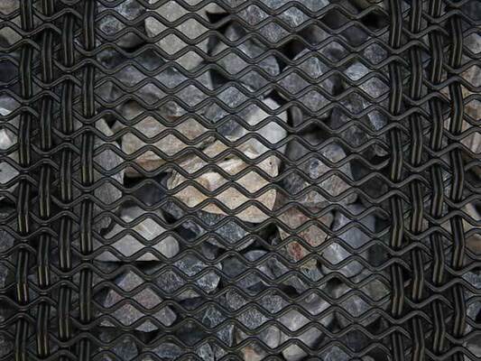 Grille de criblage en acier inoxydable robuste pour le traitement des minéraux